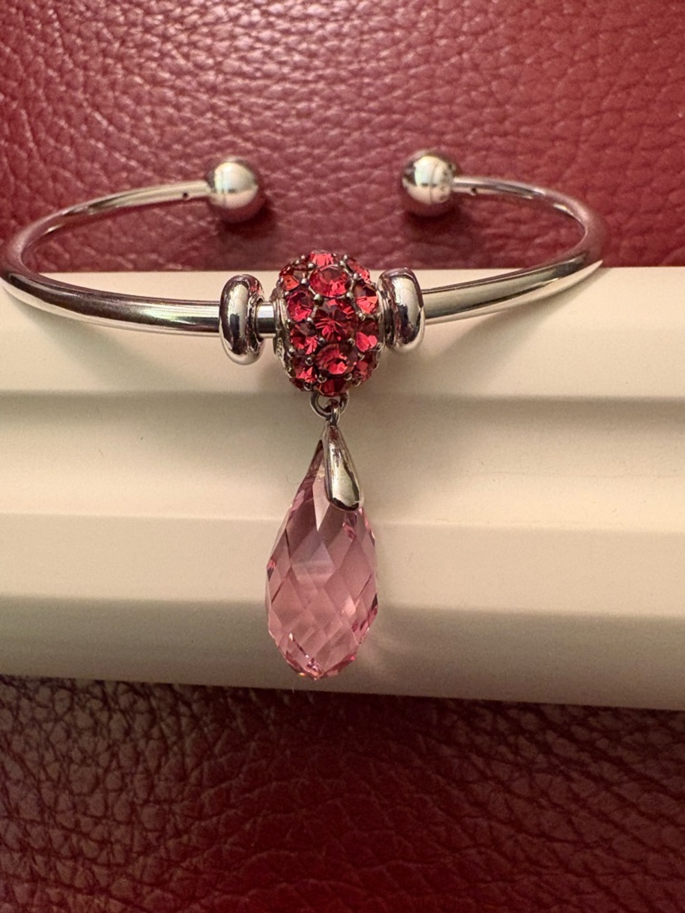 Chamilia Pink Splendor Briolette bead